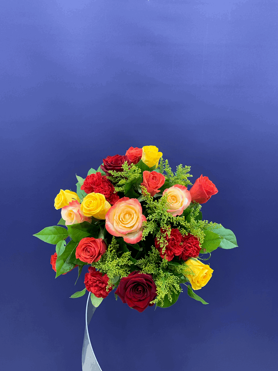Shine on Me Bouquet Red rose bouquet for birthday — Flower Empire Aurora florist serving Scarborough