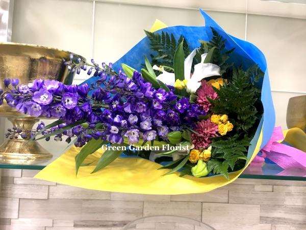Hello Spring Bouquet rose bouquet for congratulations — Flower Empire Aurora florist serving Burlington