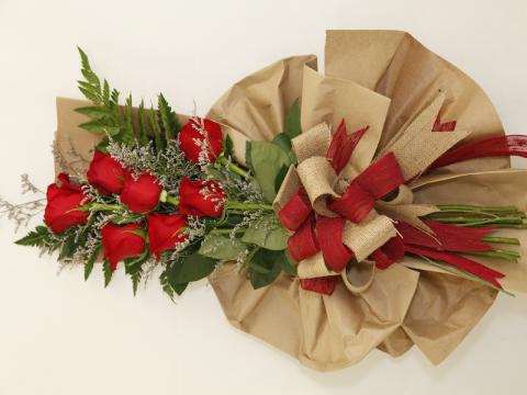 Love and Smile Bouquet Red rose bouquet for love & romance — Flower Empire Aurora florist serving Richmond Hill