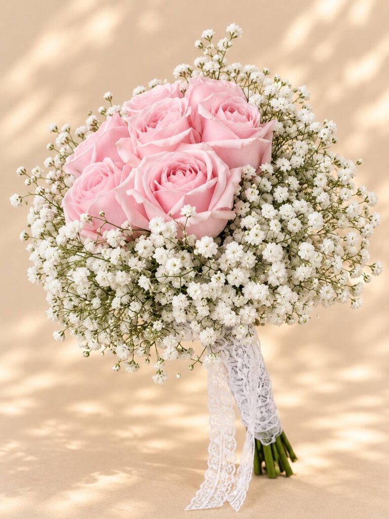 Blush Grace Bridesmaid Bouquet