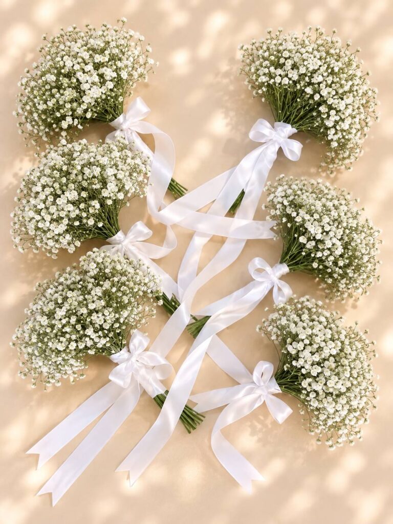 Cloud Nine Bridesmaid Bouquet