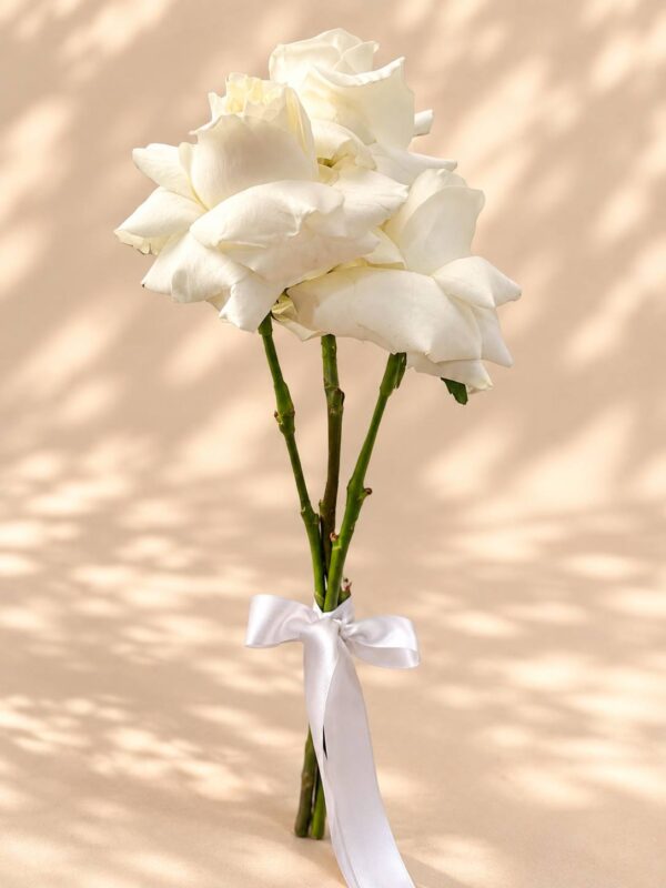 Hand-Bloomed Trio Bridesmaid Bouquet