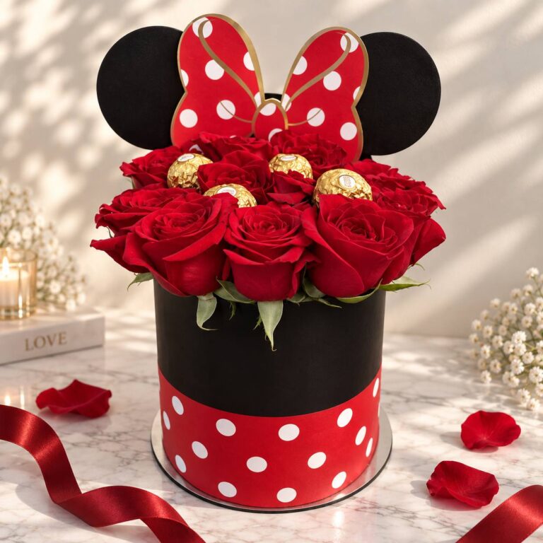 Minnie Rose & Chocolate Box